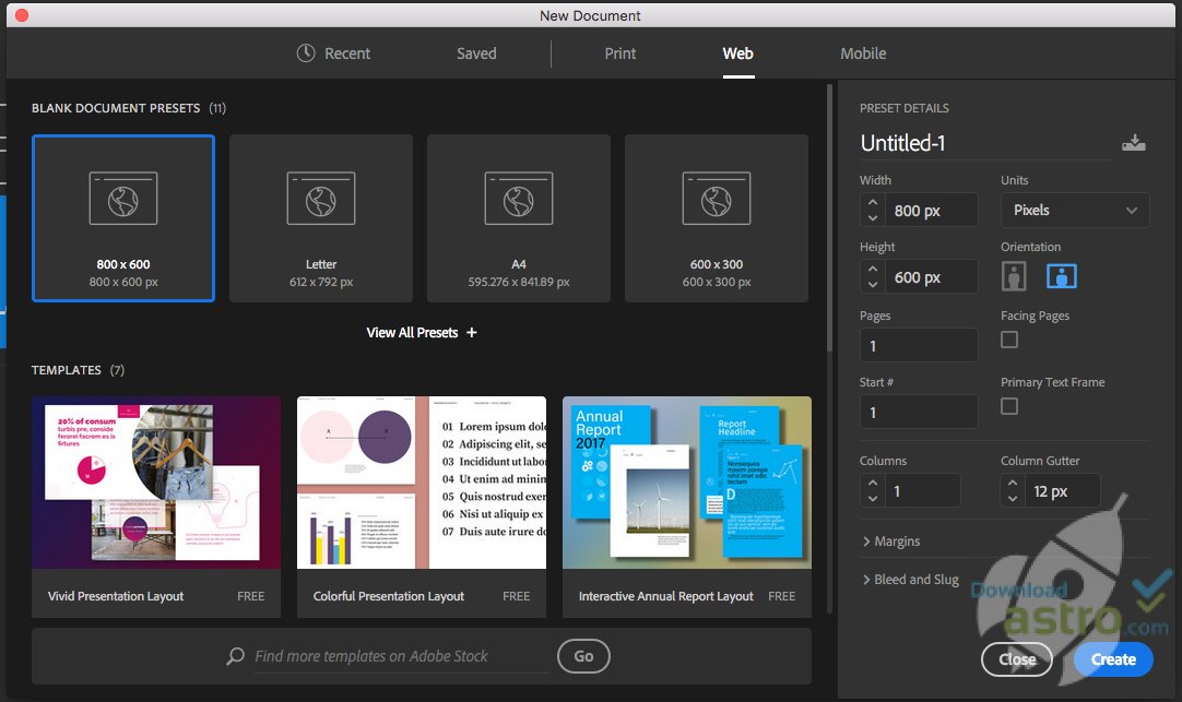 indesign free trial for windows